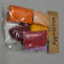 Woolbuddy Wool Roving Kit for Needle Felting (Summer) 6 Colors Natural Wool | Needle Felting Wool Roving Kit Multiple Colors, for Needle Felting, Wet Felting Supplies, DIY Handmade Gifts & Home Décor