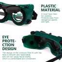 Garneck Welding Goggles - Flip- Welding Safety Glasses for Men - Eye Protection Glasses for Soldering Torching Brazing Metal Cutting - One Size Fits All