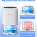 Dehumidifier, 35 OZ Small Dehumidifiers for Bedroom for Home, Quiet with Auto Shut Off, Dehumidifiers for Bedroom (280 sq. ft), Bathroom, RV, Closet, White
