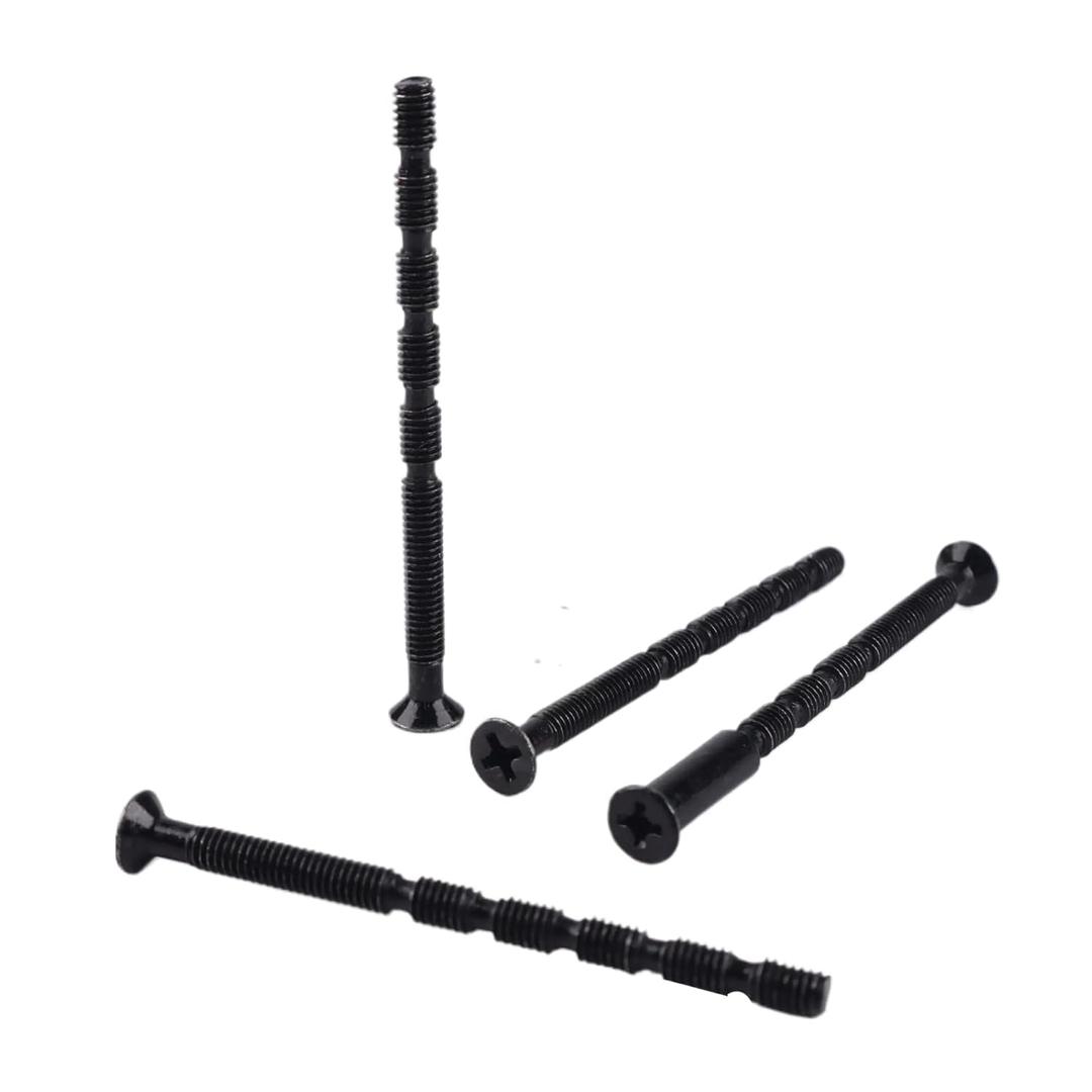 20 Pcs Black Thread Forming and Cutting Screws, Breakaway Screw Fastener for Furniture Assembly, Cabinet Door Knob