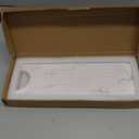 Drying Stone Faucet Mat for Kitchen Sink Trays Diatomite Quick Dry Around Faucet Mats Absorbent Drying Mat for Kitchen Counter Water Absorbing Stone Tray for Bathroom Sink Protector Splash Guard (24" x 4", White Marble)