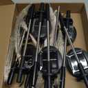 Anordsem Solar Lights Outdoor Waterproof: Garden Light Solar Powered for Yard Outside - Sparkler Fireworks Twinkle Lighting Path Decor 6 Pack - LED Starburst Gardening Gifts for Women Mom Wife (Warm White)