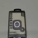 MAGEASY Aircraft-Grade Aluminum Rugged Case for Apple Watch Ultra 3, Ultra 2, Apple Watch Ultra 49mm | 2 in 1 Metal Hard Shell with Shockproof Inner Bumper for Max Protection, Odyssey - Midnight Black