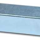 Champro Pro Style Impact Base Set of 3 Ground Anchored Bases for Baseball and Softball, White, 15" x 3"