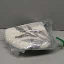 Grey Leaves Bathroom Toilet Lid Cover Soft Microfiber 17.5'' x 15'' Plush Tufted Toilet Seat Machine Washable Adjustable Rubber Backing Cover Fits Most Round Elongated Oblong Lids (Gray)