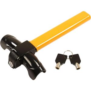 Car Steering Wheel Lock Theft Proof Weather Resistant Security Universal For Vehicle