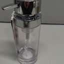 Better Living Clara Foaming Hand Soap Dispenser, Kitchen, Bathroom Countertop Soap Pump Dispenser, Foaming Sanitizer Dispenser, Refillable Liquid Foam Soap Dispenser, 6.7 oz, Clear (Medium)