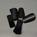 Mini Shin Guards Soccer-2 Pairs Small shin Guards and 2 Pairs Strap Shin Fixed Straps for 4-6,Match Equipment Protective Tiny shinguards Soccer