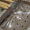 Nathan James Cohen Mid-Century Modern Leather Bar Stool, Counter Height Chair in Solid Wood Frame with Footrest and Woven Leather Back for Kitchen, Natural Brown, 1 count, Barstool - 24"