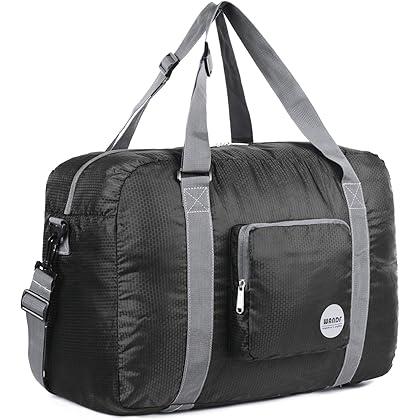WANDF For Spirit Airlines Personal Item Bag 18x14x8 Foldable Travel Duffel Carry on Weekender Overnight for Women Men WANDF For Spirit Airlines Personal Item Bag 18x14x8 Foldable Travel Duffel Carry on Weekender Overnight for Women Men