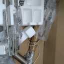 Sputnik Chandeliers Dining Room Light Fixture (10-Light, 32-Inch), Modern Brushed Nickel Chandelier, Height Adjustable Mid Century Modern Chandeliers for Living Room Entryway (Bulbs Not Included)