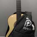 Pyle Beginner Acoustic Guitar Kit, 4/4 Full Size All Wood Instrument with Full Accessory Kit, Picks, Shoulder Strap, Carry Case, Cleaning Cloth, Tuner App, 2 Month Lessons, 39 (2) Ash, Gloss)