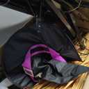 10.5FT Outdoor Animated Flying Witch Halloween Decor on Broom, Sound Activation,Eyes Glowing,Scary Sounds, Animatronics Hover Witch for Garden Yard Lawn Decorations