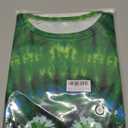 TMSD Women's Mardi Gras St Patrick's Day Sweatshirt Raglan Sleeve Crew Neck Top, Large 