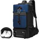 Backpack for Traveling On Airplane,Expandable Carry On Laptop Backpack for Men and Women,Outdoor Travel Bag,Blue