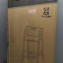 Wooden High Chair for Baby & Toddler – Restaurant-Style Stackable HighChair with Commercial Grade Solid Wood for Dining Table & Kitchen – Compact & Portable Design for Home & Restaurant Use -Natural