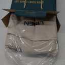 SONORO KATE 100% French Linen Duvet Cover Queen Size, Soft Breathable for Hot Sleepers, Moisture Wicking & Durable Cover Set - Zipper Closure & 4 Corner Ties Duvet Covers 3 Piece (Linen,Queen)