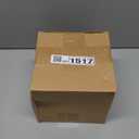 Retisee 6'' x 6'' Extra Large Flameless Candles, 3 Wick Glass Large Candles with Remote Control and Timer Function, Real Wax LED Pillar Flickering for St. Patrick's Spring Party Decor(Clear,1 Pcs)