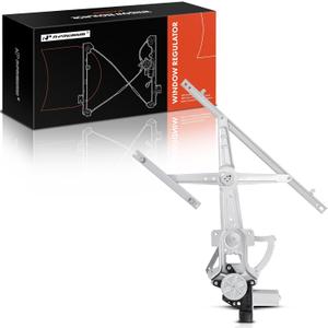 A-Premium Power Window Regulator with Motor Compatible with Mitsubishi Lancer 2008-2017 Front Driver Side