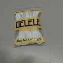 DELELE Hiking Shoe Laces for Boots, 2 Pair Round Boot Laces Heavy Duty, Work Shoelaces Strings