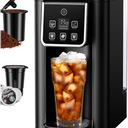 Versatile Single Serve Coffee Maker for Hot/Iced Coffee, 6-14 Oz, Bold Brew  KC101B