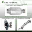 Catalytic Converter Compatible with Toyota Corolla/Matrix/Pontiac Vibe 2003 2004 2005 2006 2007 2008 1.8L L4 Catalytic Convertor W/Gasket EPA Compliant 53717