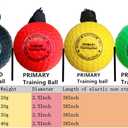 2 x Reflex Balls Boxing Headband Set for MMA Boxing Kickboxing Training Reaction Ball Kit Includes 4 Different Levels Balls+4 Elastic Headbands+4 Spare Lines+4 Gloves for All People