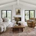 Loloi Amber Lewis Georgie Collection GER-06 Bordeaux/Antique 5'-0" x 7'-6", .19" Pile Height, Area Rug