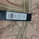 BCBGMAXAZRIA Women's Ruffle Cap Sleeve A Line Evening Dress Square Neck Short Tiered Ruffle Skirt, Pink, 8