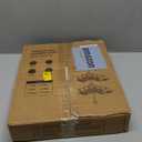 Corner Shower Caddy Tension Pole: 4tier adjustable Rustproof Bathroom Organizer Shelves - Bathtub shampoo rack 43.5-120 inch (Silver)