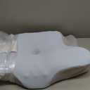 Cervical Neck Pillow for Pain Relief - Ergonomic Memory Foam Pillows for Sleeping, Cooling Side Sleeper Pillow for Neck Support, Contour Orthopedic Bed Pillow for Sleepers (Blue & Grey)