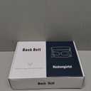 Heated Back Braces, Breathable Back Support Belt with Heating Operated by Rechargeable Battery for Lower Back Pain Relief, Lumbar Support for Men and Women for Herniated Discs, Sciatica, (Large, Black)