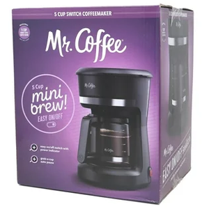 Mr Coffee 5 Cup Coffee Maker