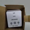 DEWENWILS Matter Plug in Dimmer Switch for Lamp, Works with Alexa, Compatible with Google Home & SmartThings APP Voice Wireless Dimmer Button Control, Dimmable LED/Tungsten Bulbs, 2.4G Wi-Fi, White