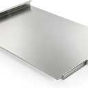 Commercial Deep Fryer Cover, Stainless Steel Lid for 40-50 lbs Floor Fryer