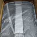 Dog Poop Trash Can Outside, 5L/1.3 Gal Pet Poop Bucket with Lid, Foot Pedal, Dog Waste Container with 40 Bags, Lid Soft Close for Pet, Grey