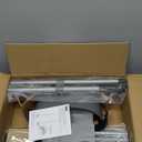 MR.SIGA Broom and Dustpan Set with Adjustable Long Handle, Upright Combo for Floor, Cleaning Lobby, Gray