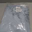 Homiest Decorative Knitted Throw Blanket with Fringe Soft & Cozy Tassel Blanket for Couch Sofa Bed (Pale Blue,50x60)
