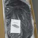 MERACH Vibration Plate Exercise Machine, Curved Vibration Plate for Lymphatic Drainage Weight Loss, Vibrating Plate with Real-Time Calorie Tracking on LED Display, Workout Equipment for Home Women Men (Black)