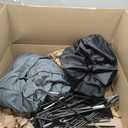 Alvantor Bed Canopy Bed Tents Dream Tents Privacy Space Twin Size Sleeping Tent Indoor Pop Up Portable Frame Curtains Breathable Grey Cottage (Mattress Not Included) Reducing Light (39"W x 75"L (Pack of 1), Charcoal)