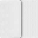 33x20 Rectangle Bassinet Mattress Topper: 2" Thick Dual Side Gel Memory Foam Bassinet Mattress for Baby Delight/Mika Micky/KoolerThings Bedside - All-Season Design - Exact Fit Replacement Bassinet