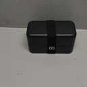 Monbento - Bento Box Adult MB Original Blue Denim - 2 Leakproof Compartments - Stackable Lunch Box Perfect for Work/Picnic/Sports - BPA Free Food Containers - Microwave & Dishwasher Safe - Black (34 Floz)