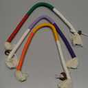 Potaroma Cat Toys Chew Ropes 3Pcs with Refillable Natural Catnip, Safe Teeth Cleaning Toy for Indoor Kittens, Interactive Cat Nip Kitty Toys for All Breeds 19.5 Inches