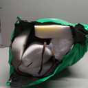 Chair Cushions Set of 6, 2" Thick Chair Pads, D-Shaped Kitchen Seat Cushions with Removable Cover, 16 x 17 inch, Brown