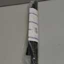 QINGYUN Black Tension Curtain Rod 28 to 48 Inch Spring Rod No Drilling Adjustable Shower Curtain Rod for Windows, Bathrooms, Closet, Kitchen