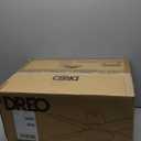 Dreo Ceiling Fans with Lights, 12 Speeds & 3 Fan Modes, Quiet DC Motor, Low Profile Easy to Install, Flush Mount Smart Ceiling Fan with Dimmable LED, 12H Timer for Bedroom, Remote, White, 44''