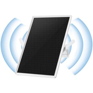 Solar WiFi Repeater, WiFi Extender Signal Booster, WiFi Amplifier, 2.4GHz 300Mbps Cover 200m Range, IP66 Waterproof for Yards, Farm and Outdoor Area