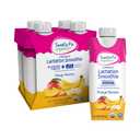 Sweetie Pie Organics Lactation Smoothie, Mango Banana, Support Breast Milk Production for Nursing and Pumping, No Artificial Sweeteners, Flavors, or Dyes - 4 Pack, Best By: Oct 05, 2025
