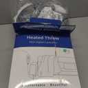 Wearable Heated Blanket - Fast Warm Up Electric Blanket Hoodie with 6 Heat Levels, Snuggies for women, gifts for her, 50"x60", London Grey