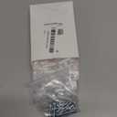 Mirror Holder Kit - 22 Crystal Clear Plastic Clips, Glass Retainer Clips, Hanging Kit with Screws and Fixed Mirror Box Door